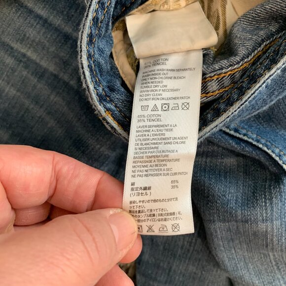 Pre-Owned Tommy Bahama Blue Size 40x30 Men's Jeans - Picture 4 of 7